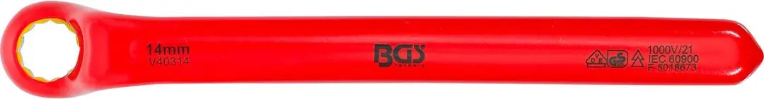 BGS technic VDE ringsleutel diep gebogen 14 mm - afbeelding 3 van 6