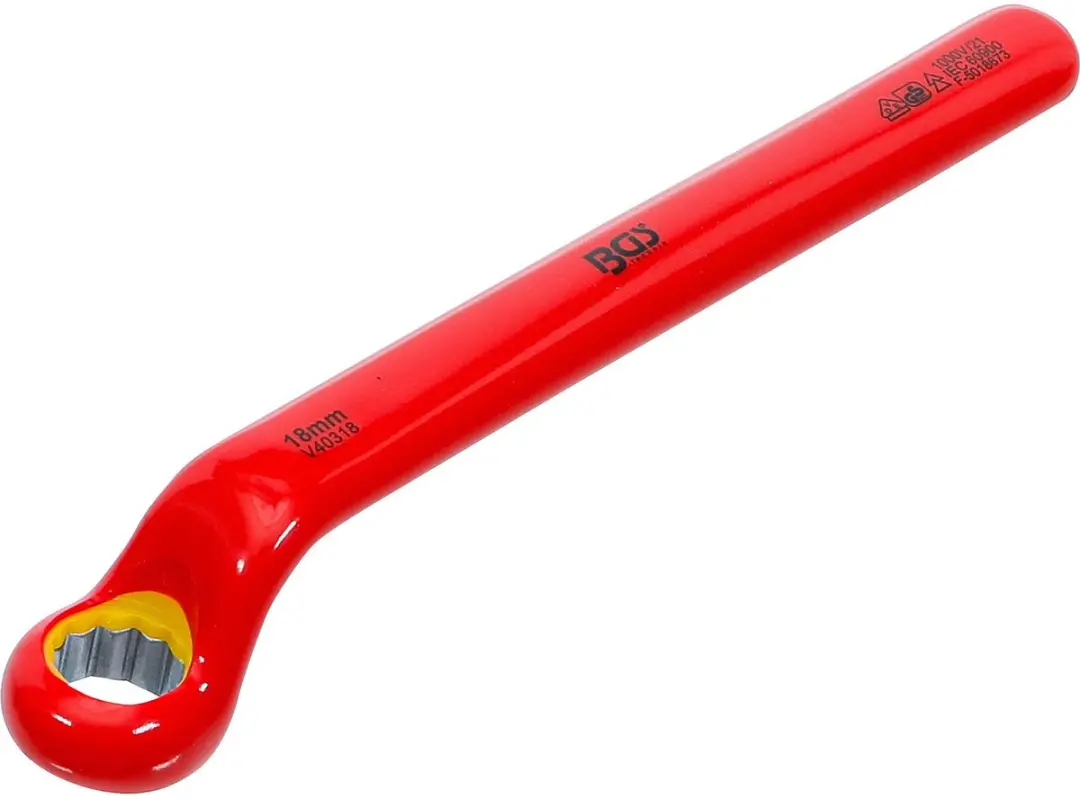 BGS VDE ringsleutel diep gebogen 18 mm