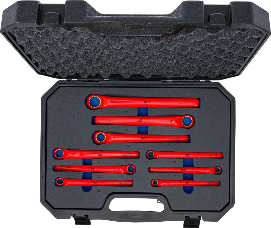 BGS technic VDE ringsleutelset diepliggend 10-24mm 9 delig - afbeelding 6 van 6