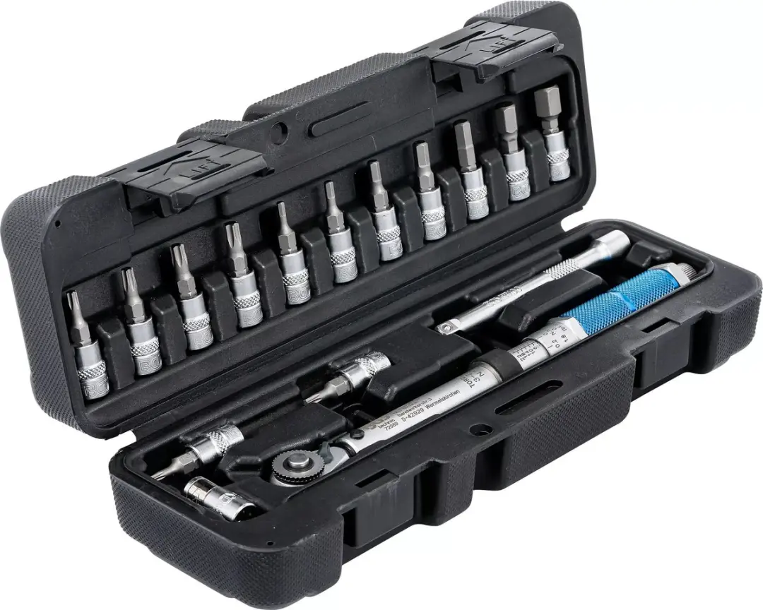 BGS technic Momentsleutelset 72088 - 3-24 Nm - 16 delig - afbeelding 6 van 6