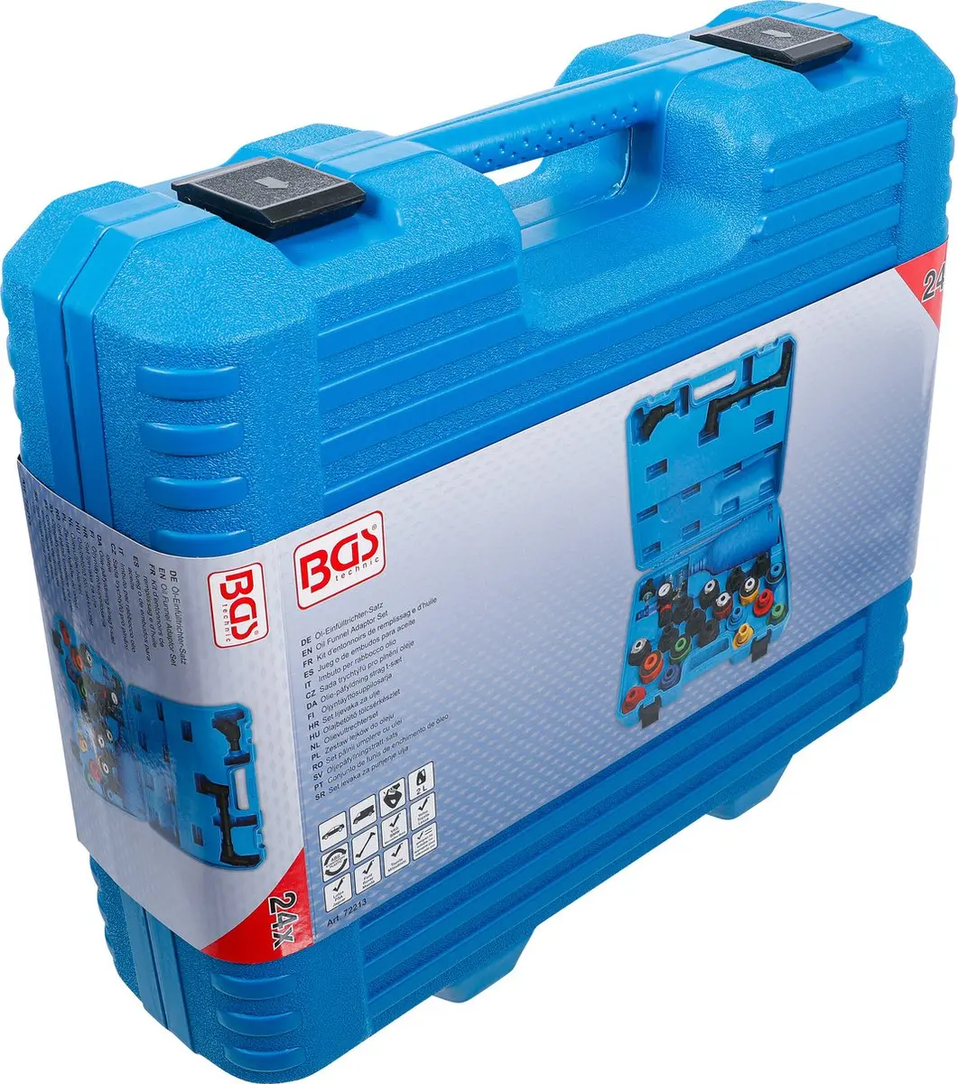 BGS technic Olievultrechterset 24-delig