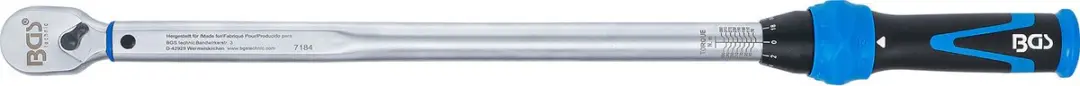BGS technic Momentsleutel 7184 - 1/2 inch - 70-350 Nm - afbeelding 2 van 6