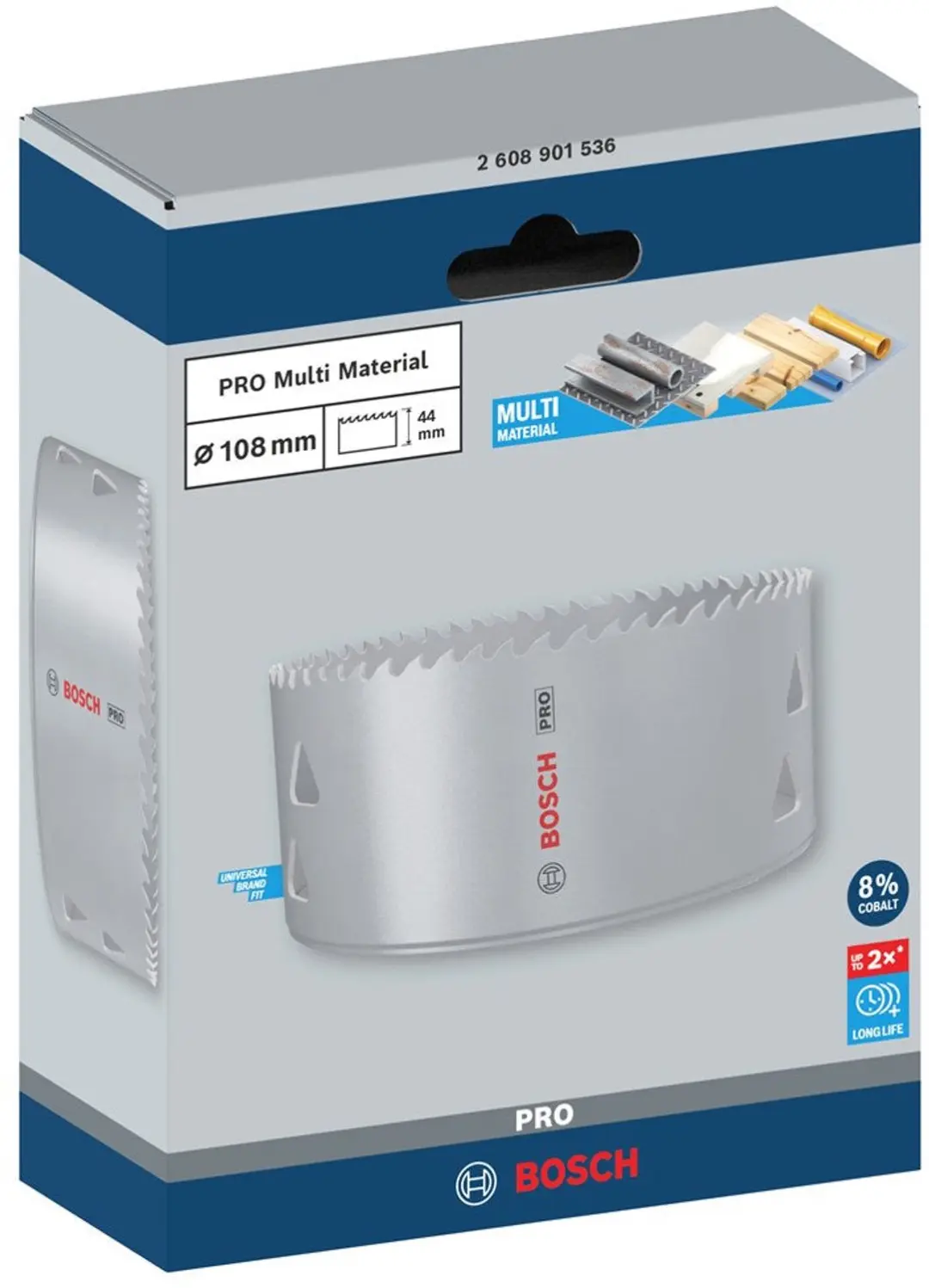 Bosch PRO Multi Material 2608901536 Gatenzaag 108mm - afbeelding 2 van 3