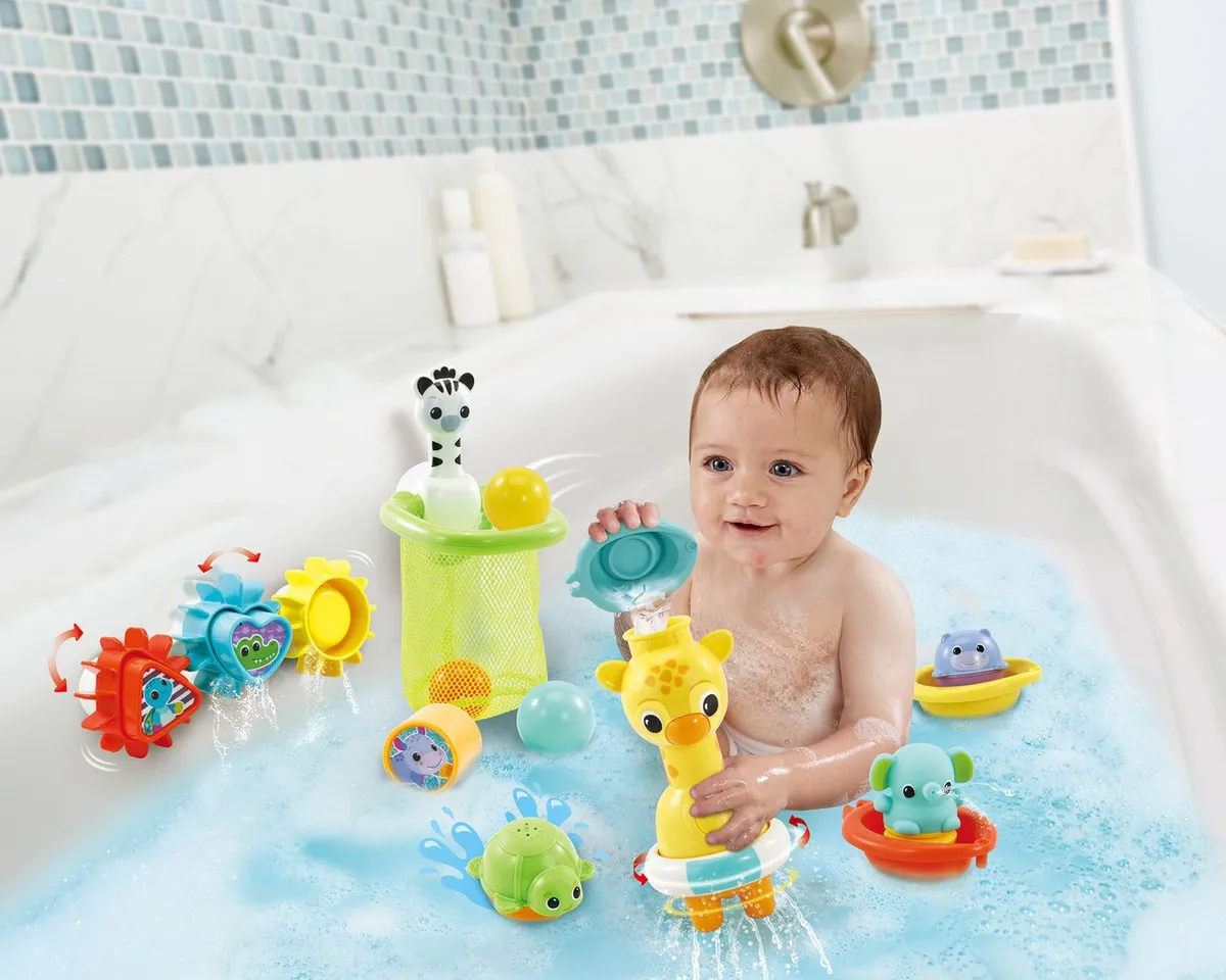 VTech Baby 6-in-1 Waterpret Badset 80-563023 - 15 Stuks - Multicolor