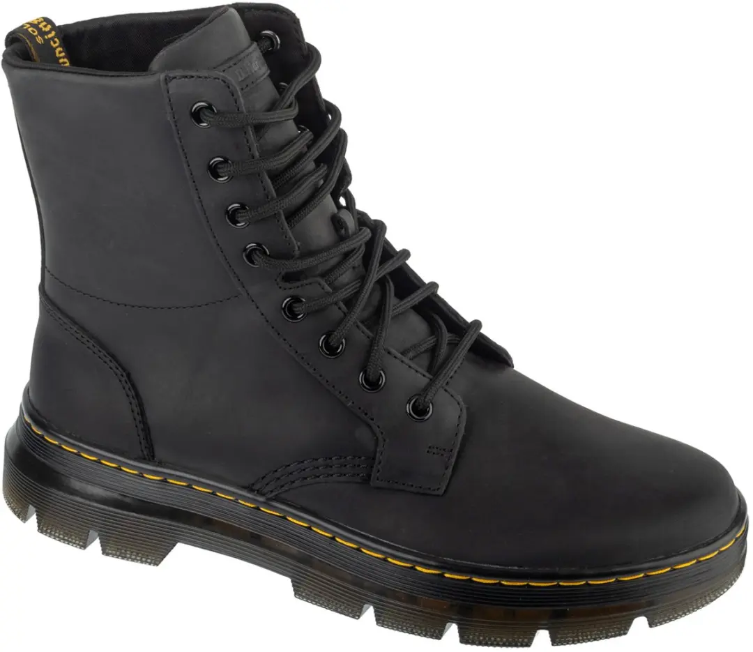 Dr Martens Combs Leather Laarzen Zwart EU 36 Man,Vrouw