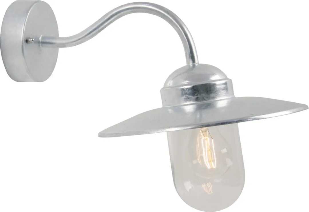 Nordlux Luxembourg Wandlamp Buiten E27 - IP54 - Grijs