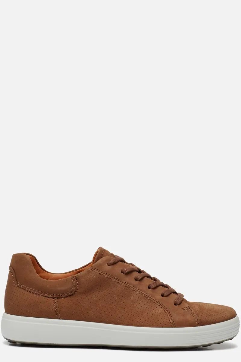 Ecco Soft 7 Sneakers bruin Nubuck