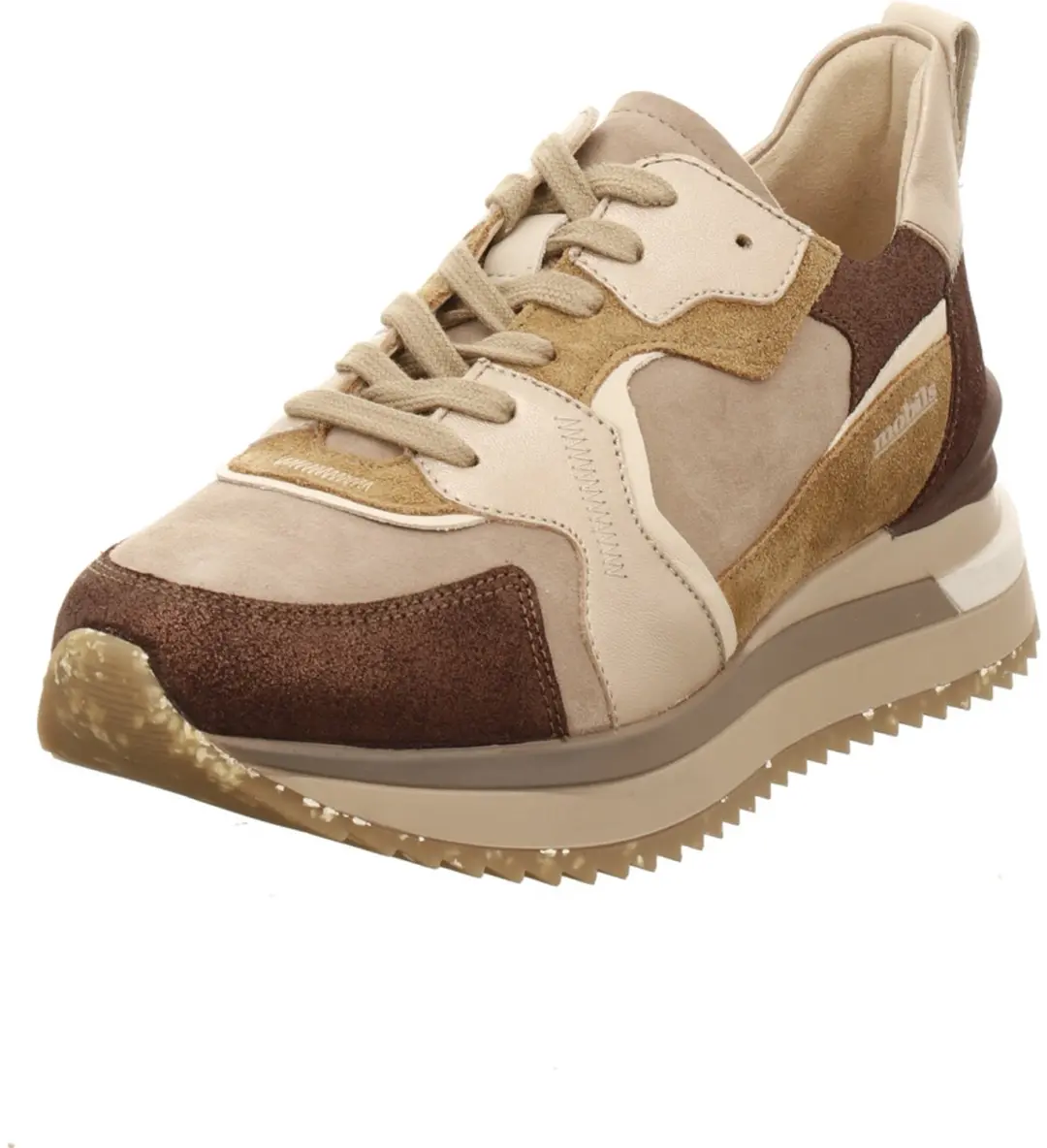 Mephisto dames sneakers bruin maat 42