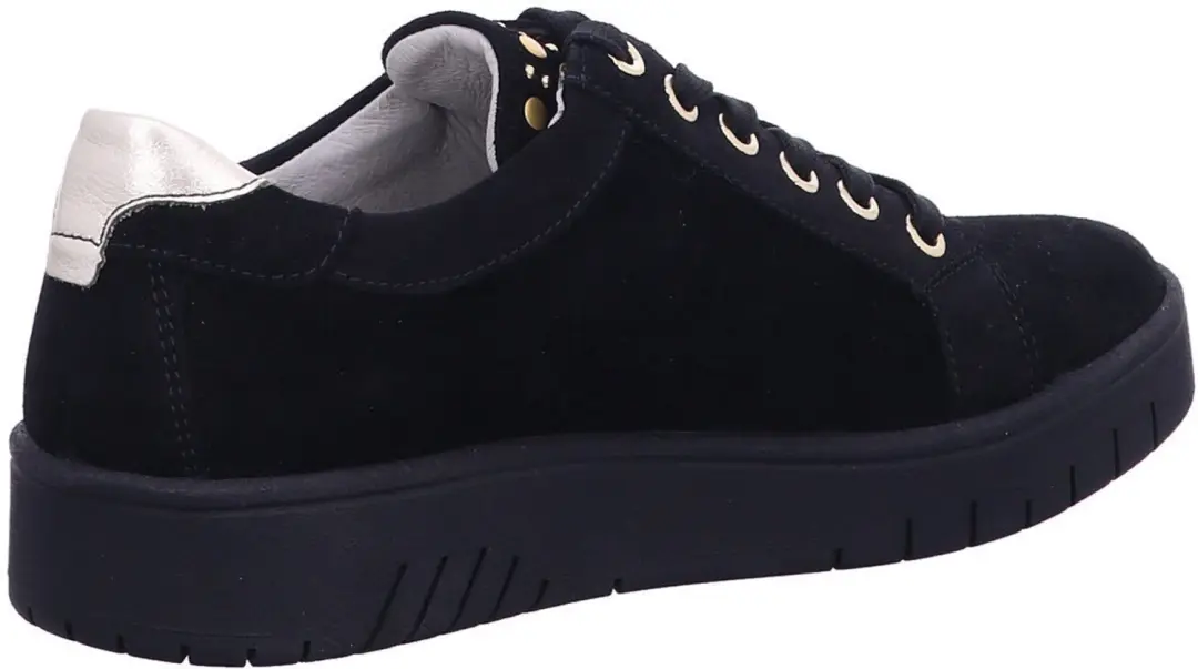 Waldläufer H-april Dames Sneakers - Zwart - 39 - afbeelding 4 van 6