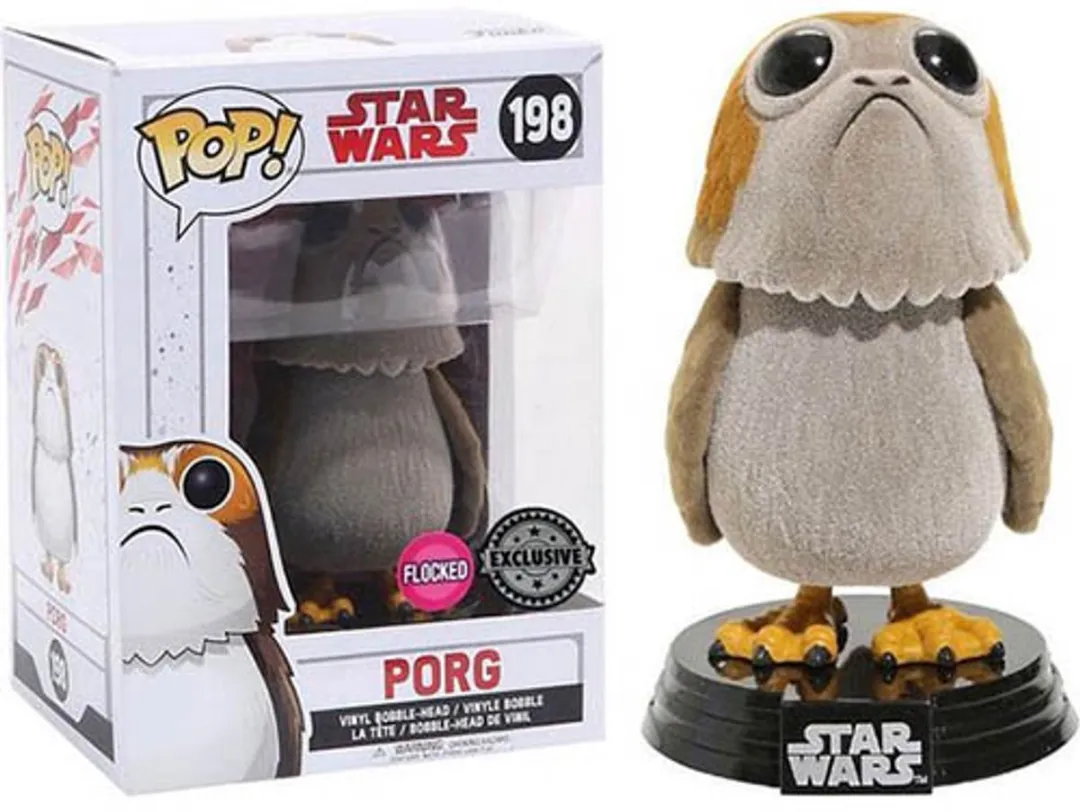 Funko Pop! Star Wars The Last Jedi Flocked Porg 198