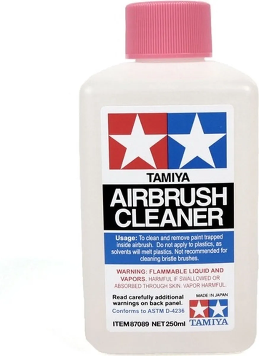 Tamiya Acrylverf Airbrush Cleaner 250ml - Multi