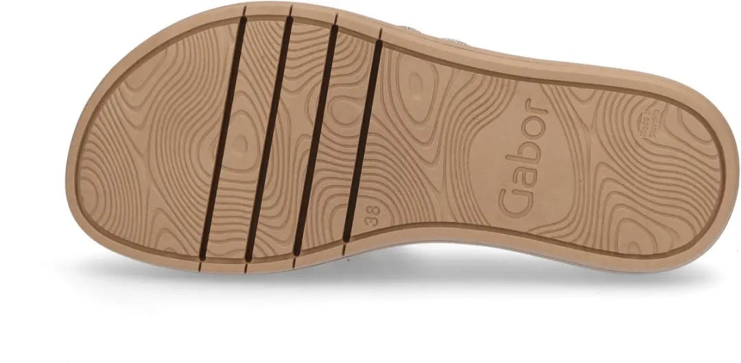 Gabor Best Fitting Dames Slipper Strass - Goud - afbeelding 6 van 6