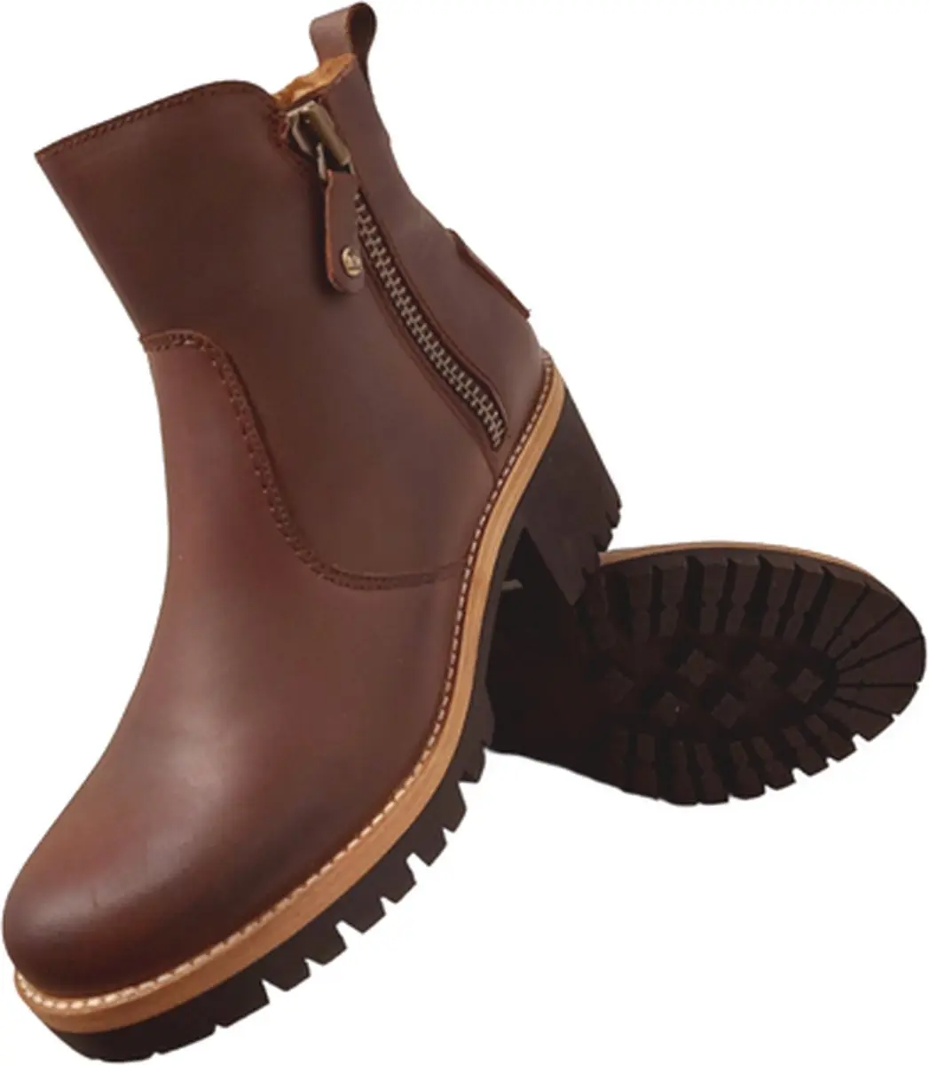 Panama Jack Pauline Igloo B7 Dames Laarzen - Cognac - afbeelding 5 van 6