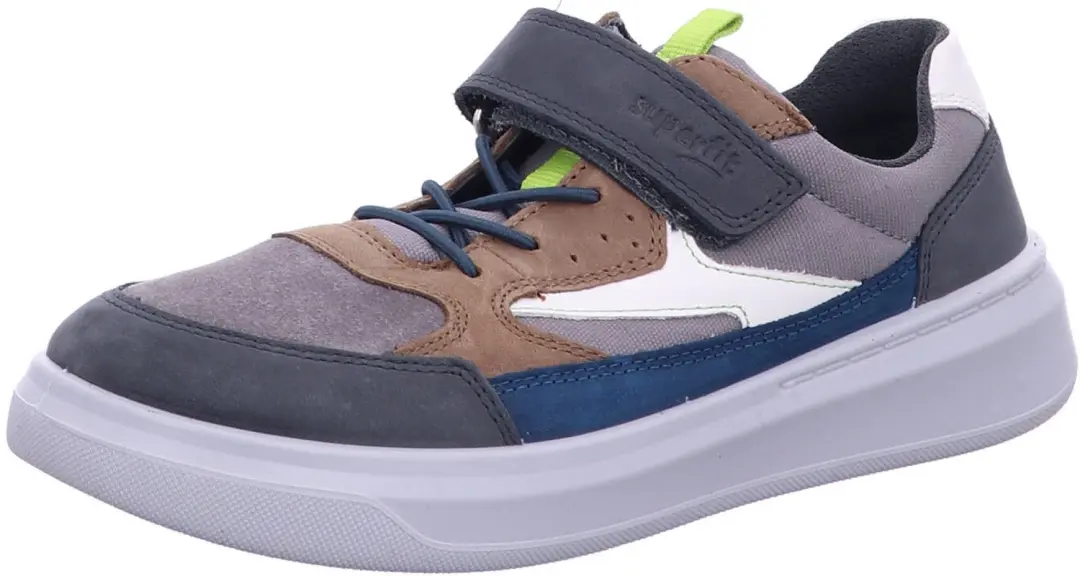 Superfit heren sneakers bruin maat 38
