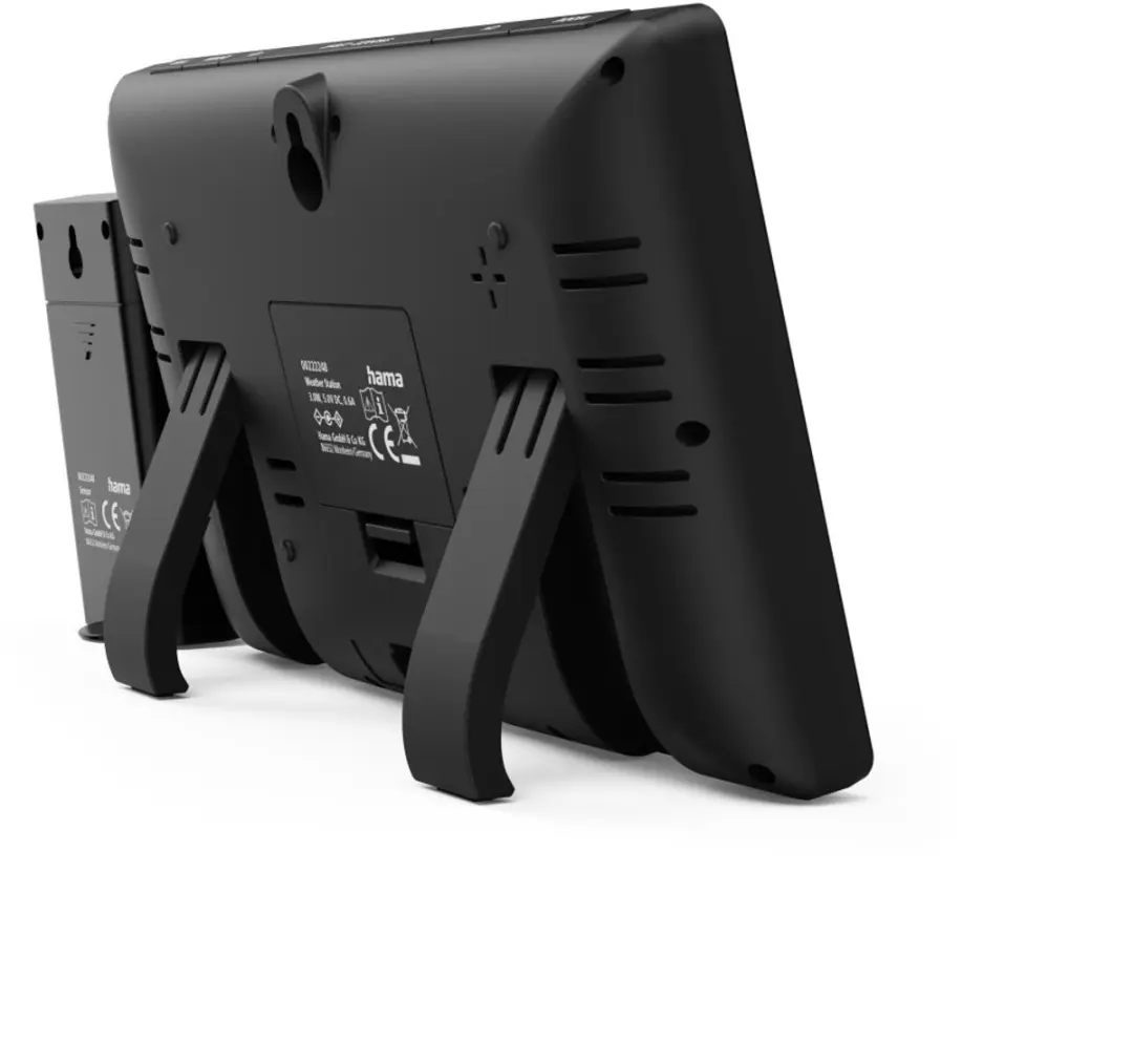 Hama Hawaii Weerstation met wifi - Buitensensor - Zwart - afbeelding 2 van 6