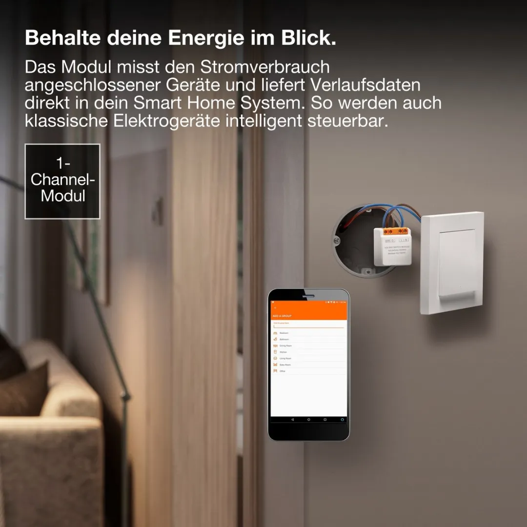 Osram Smart+ Module WIFI Switch 1Kanaals - Wit
