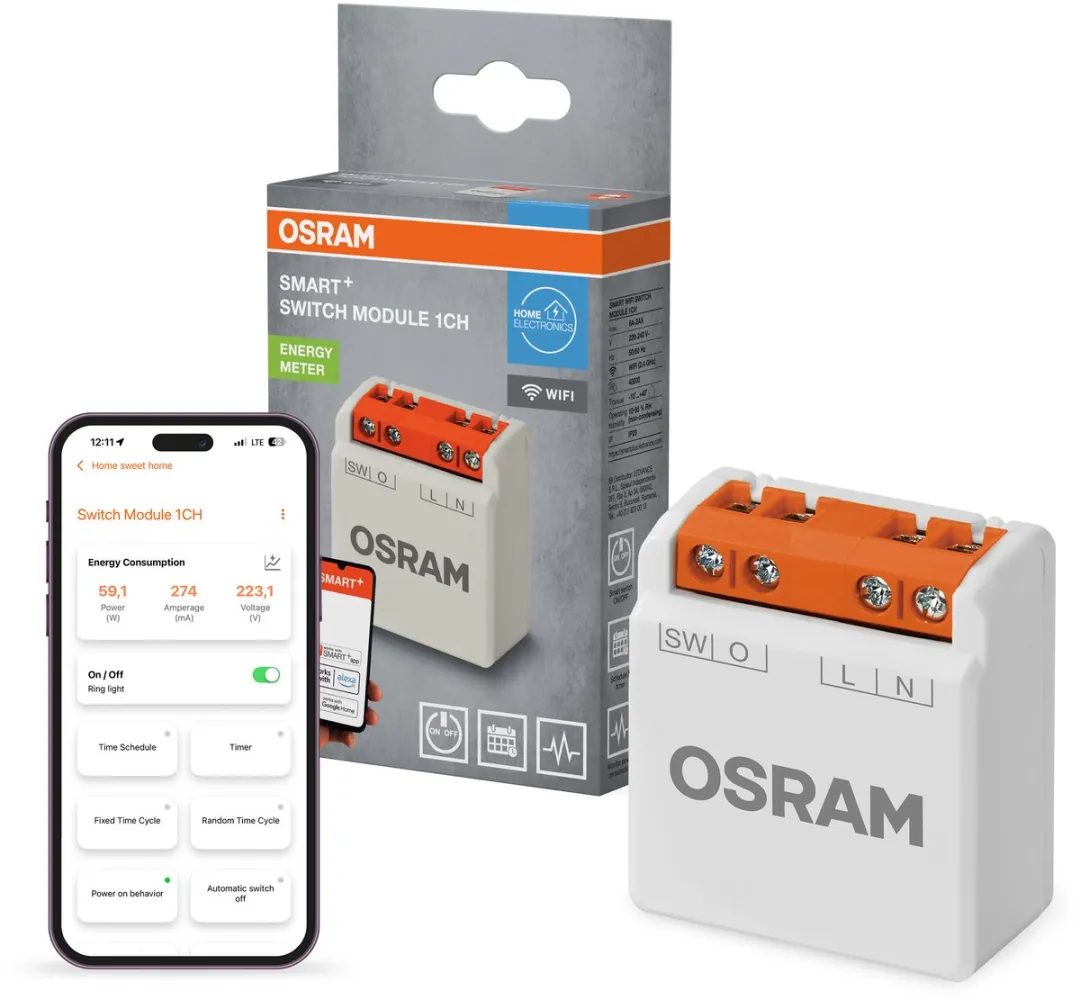 Osram Smart+ Module WIFI Switch 1Kanaals - Wit