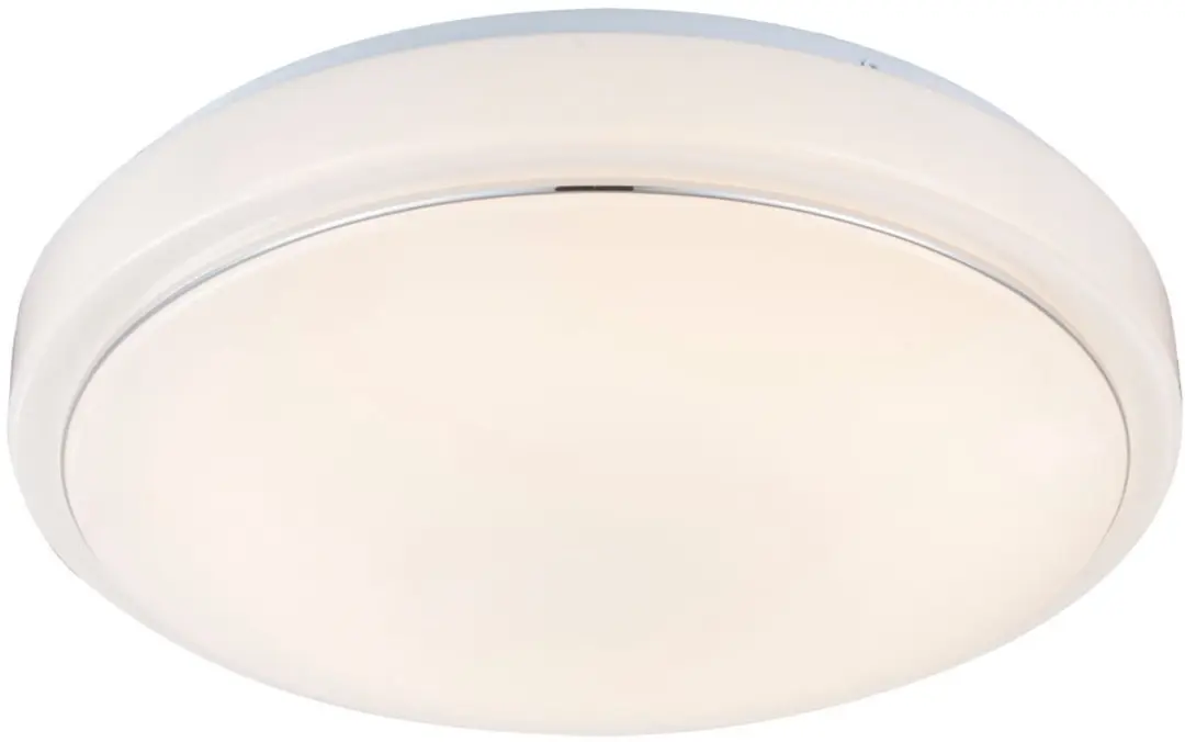 Plafondlamp Woonkamerlamp Ganglamp, 3 helderheidsniveaus, wit opaal, LED 15W 100