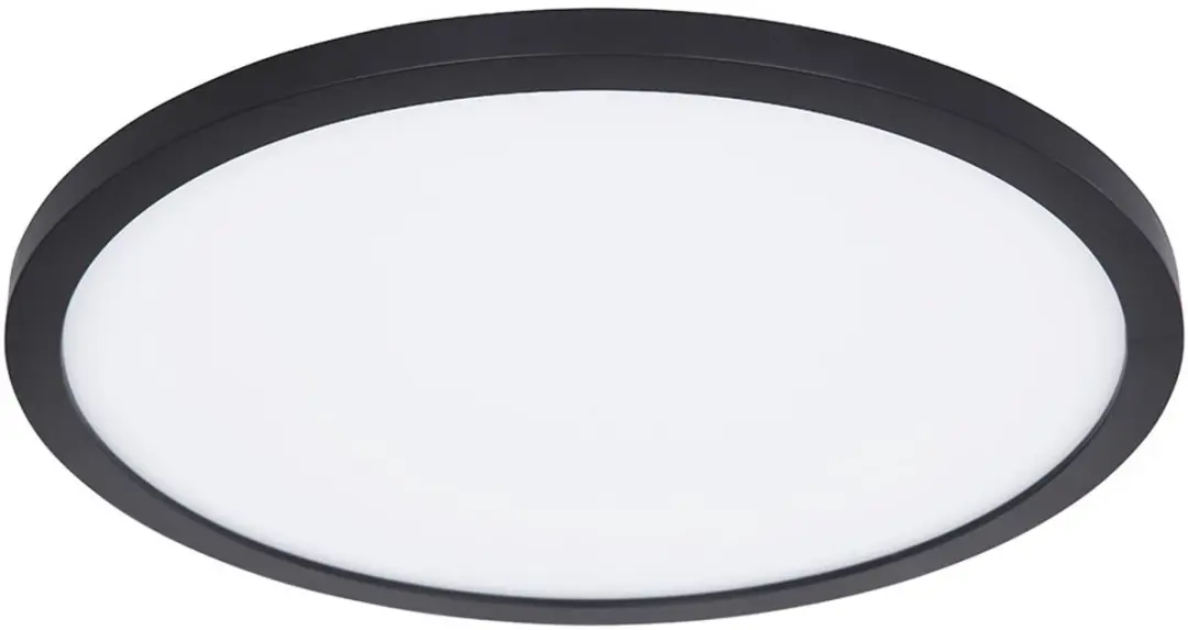 Plafondlamp zwart badkamerlamp dimbaar plafondlamp woonkamer, achtergrondverlich