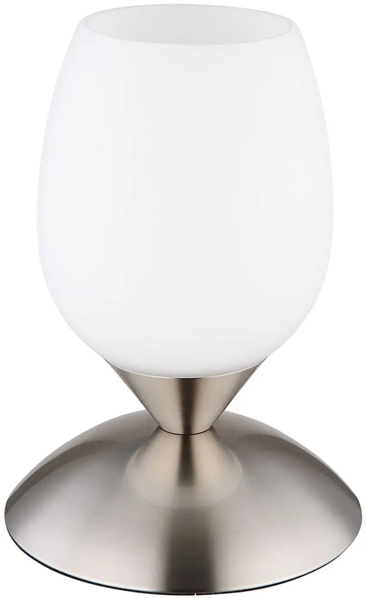 Tafellamp rook bedlamp tafellamp glas 1 flame touch, slaapkamer metaal glas, 1x