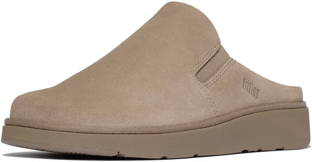 FitFlop Gen-FF Closed Back Mule - Suede - Taupe - afbeelding 6 van 6