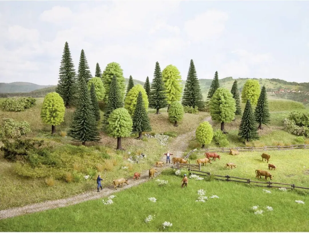 NOCH 26835 Set Bomen Gemengd Bos