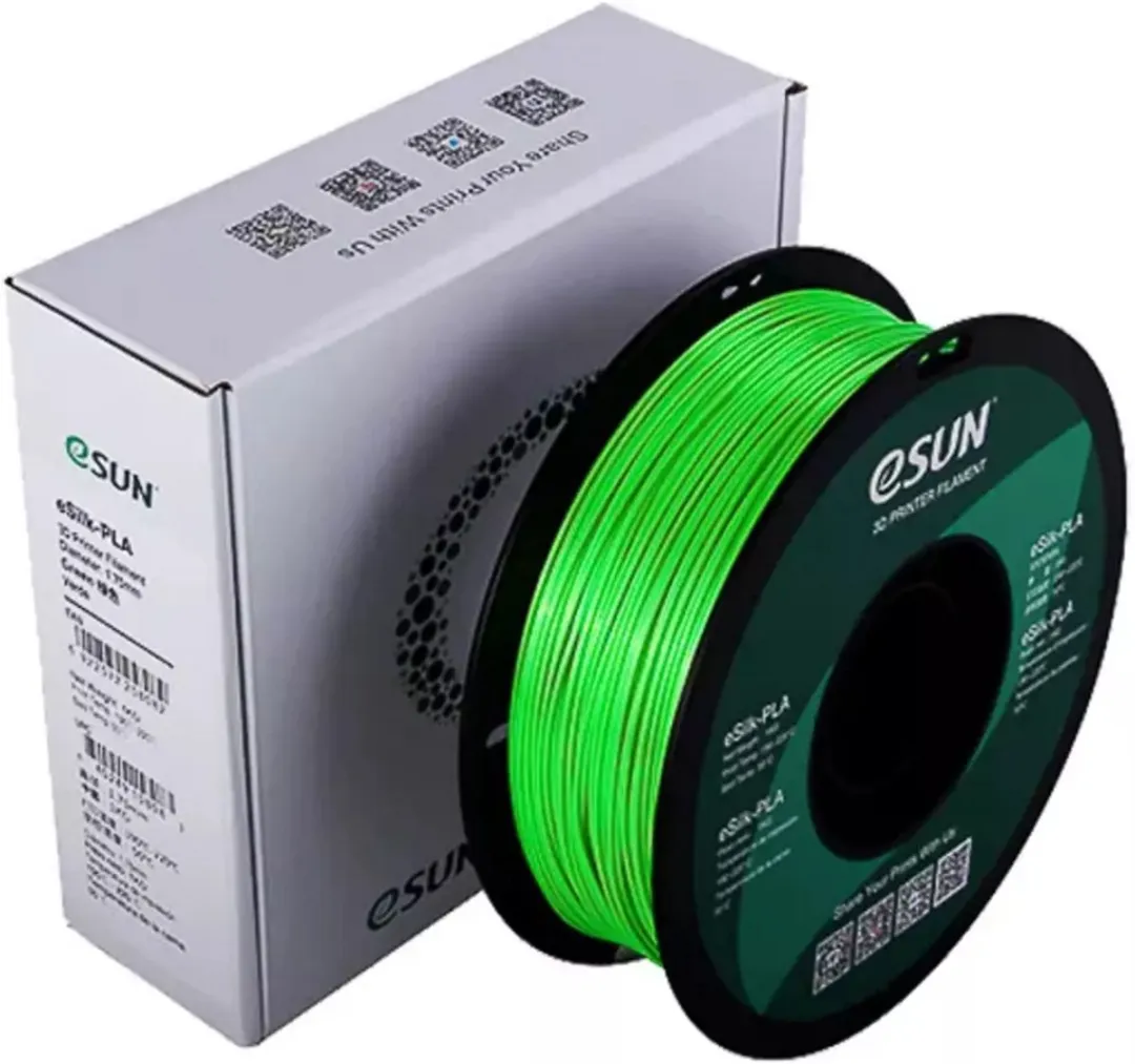 ESUN ePLA-Silk Groen 1.75mm 3D Filament - 1kg