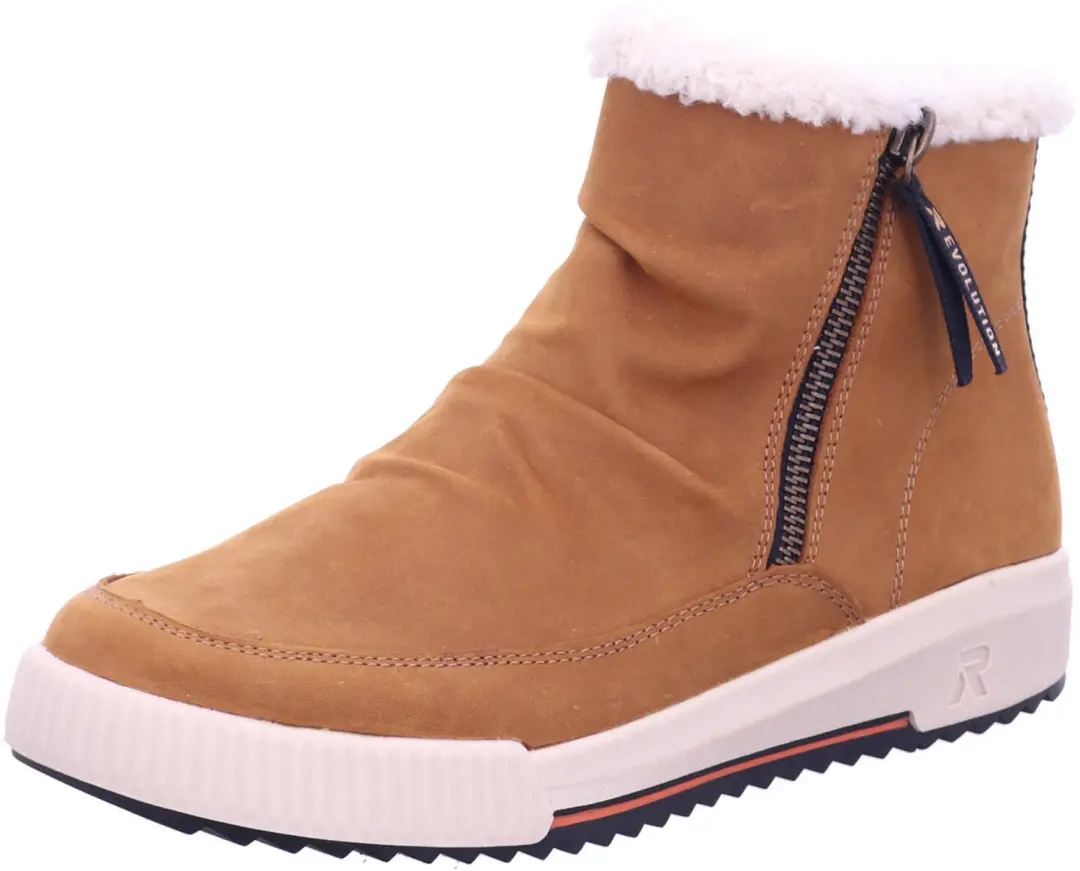 Rieker Evolution dames pantoffels bruin maat 42