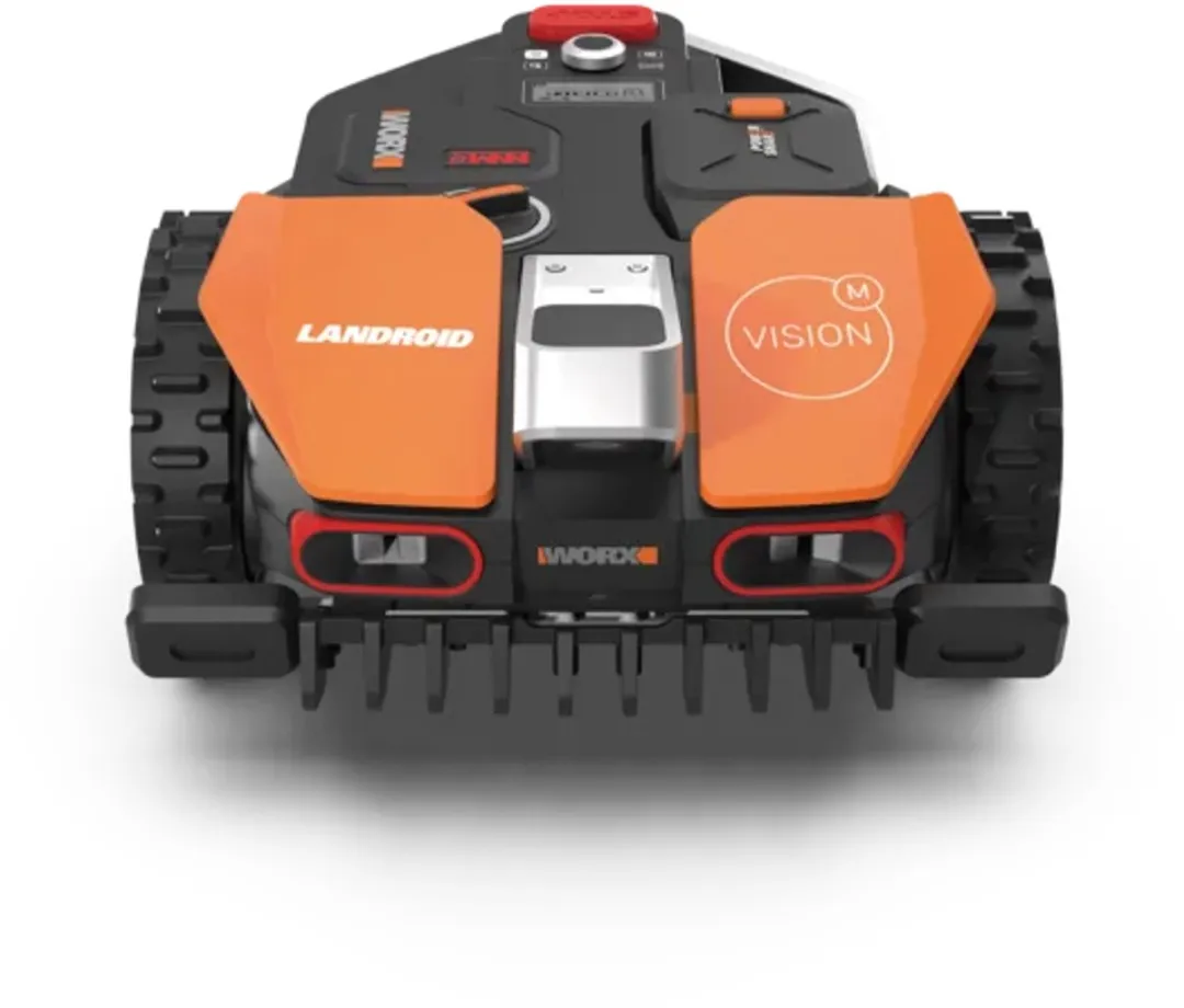 WORX Accu Robotmaaier Landroid Vision M600 WR206E – incl. Accu en Laadstation | Voor gazons tot 600 m² | Vision AI-technologie | Zonder perimeterdraad | 20V accu