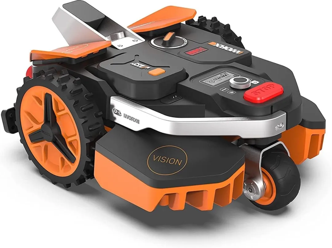 WORX Accu Robotmaaier Landroid Vision M600 WR206E – incl. Accu en Laadstation | Voor gazons tot 600 m² | Vision AI-technologie | Zonder perimeterdraad | 20V accu