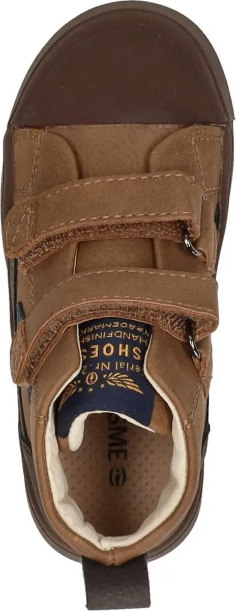 Shoesme Klittenband Hoog Klittenbandschoenen Jongens - Cognac Leer - Maat 30 - afbeelding 5 van 6