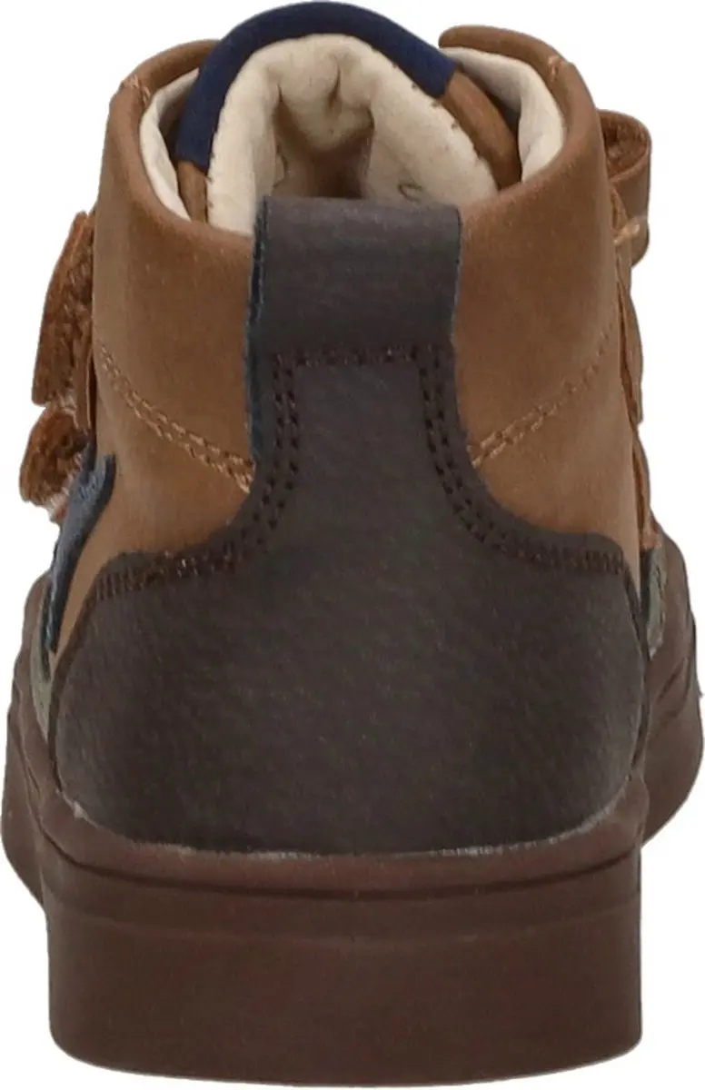 Shoesme Klittenband Hoog Klittenbandschoenen Jongens - Cognac Leer - Maat 30 - afbeelding 6 van 6
