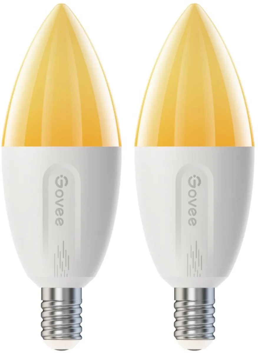 Govee Smart Bulb E14 RGBW - 2 Stuks - Mat Glas - afbeelding 6 van 6
