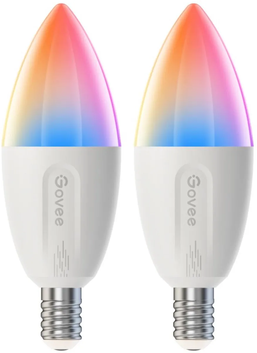 Govee Smart Bulb E14 RGBW - 2 Stuks - Mat Glas
