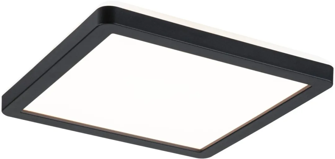 Paulmann Atria Shine LED-paneel 11,2W 900lm 3000K - Zwart