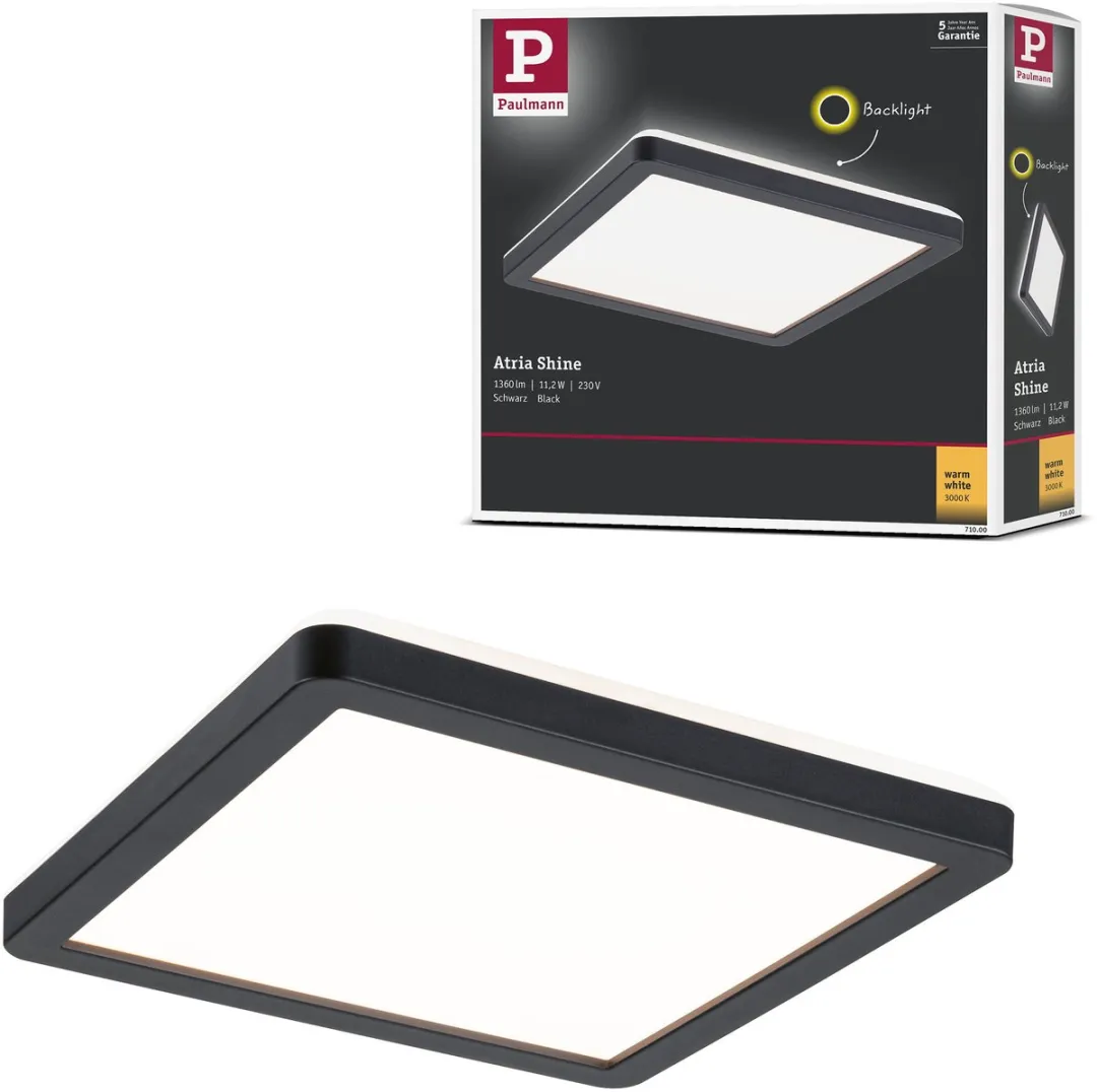 Paulmann Atria Shine LED-paneel 11,2W 900lm 3000K