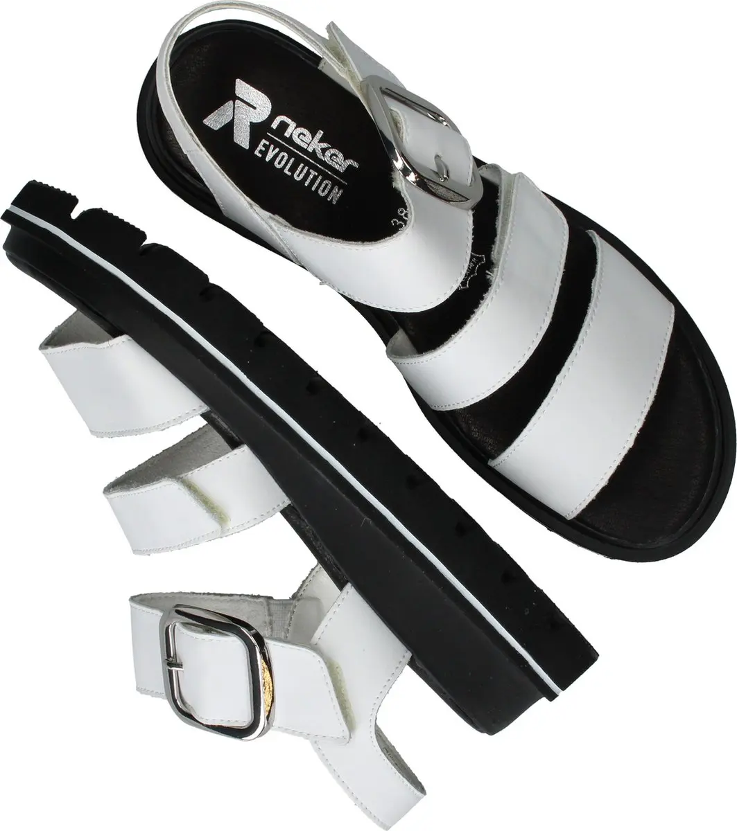 Rieker R-Evolution W1650 Sandalen - Wit - 41 - afbeelding 3 van 5