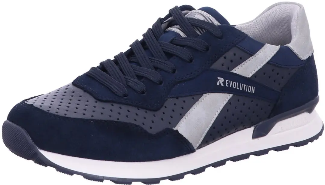 Rieker Evolution heren sneakers blauw maat 44