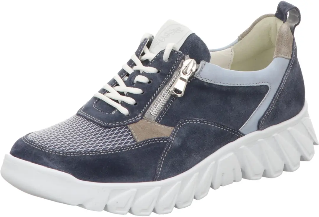 Waldläufer dames sneakers blauw maat 41