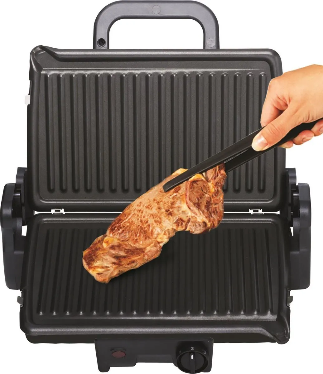 Tefal Minute Grill GC2058 Contactgrill 1600W - Zwart - afbeelding 6 van 6