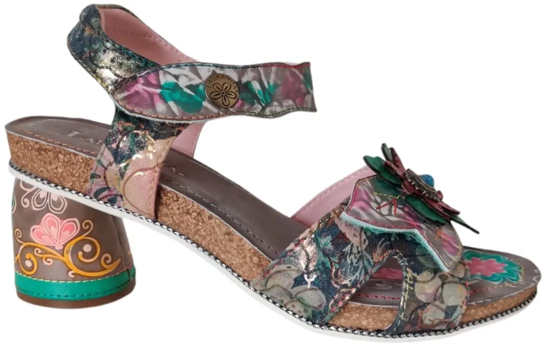 Laura Vita Framboiseo 33 Dames Sandalen - Grijs - afbeelding 6 van 6