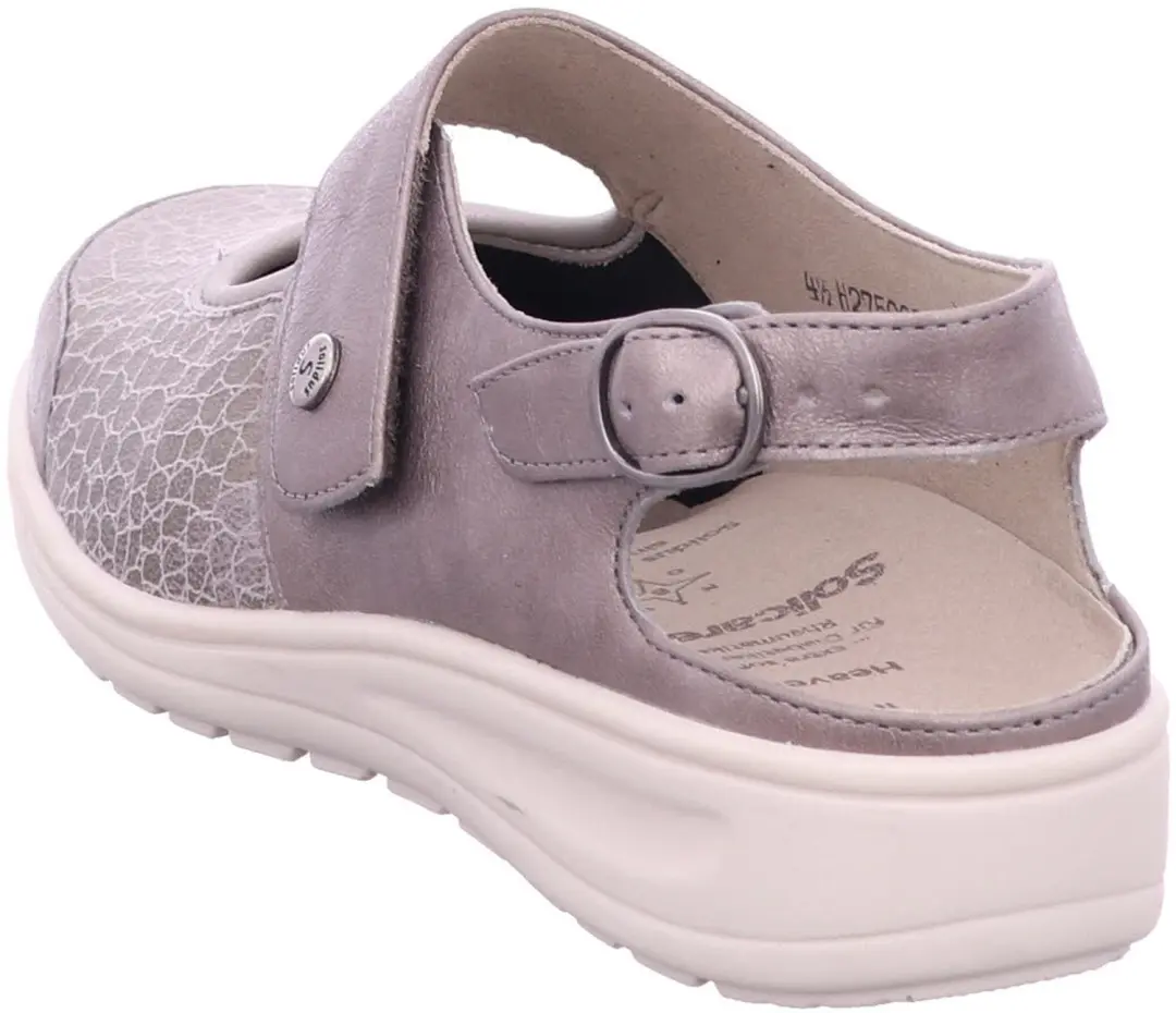 Solidus Dames Sandalen - Beige - 38.5 - afbeelding 5 van 6