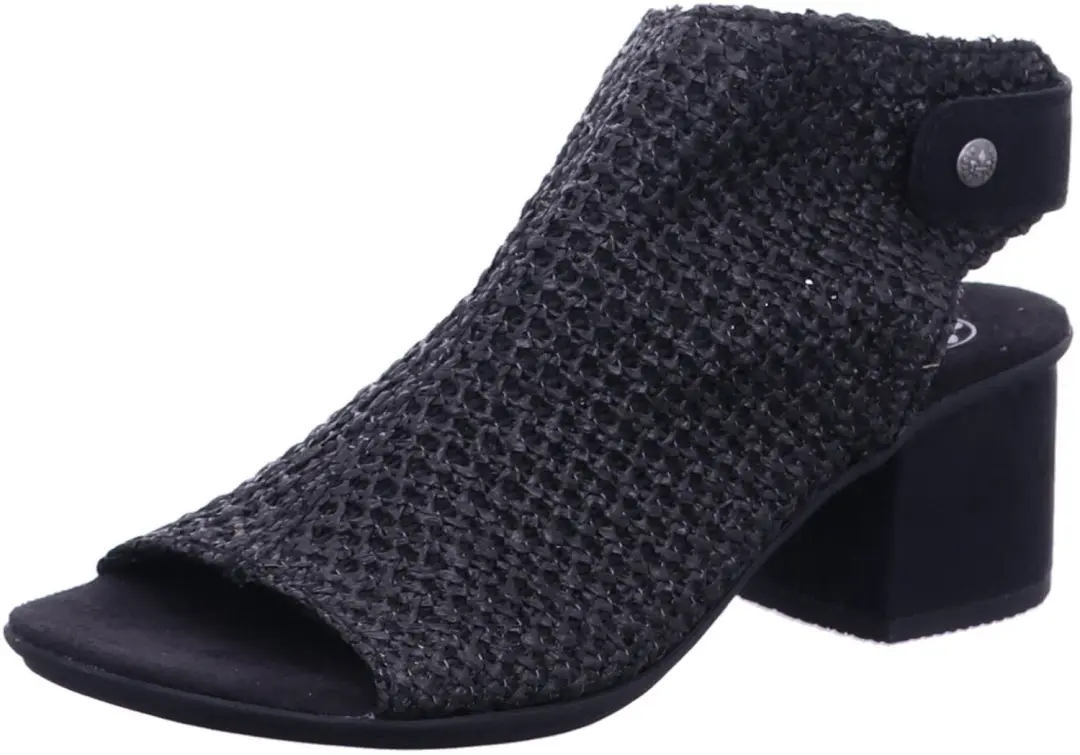Rieker dames slippers zwart maat 40