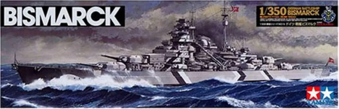 Tamiya WWII German Battleship Bismarck 78013 Modelbouwpakket