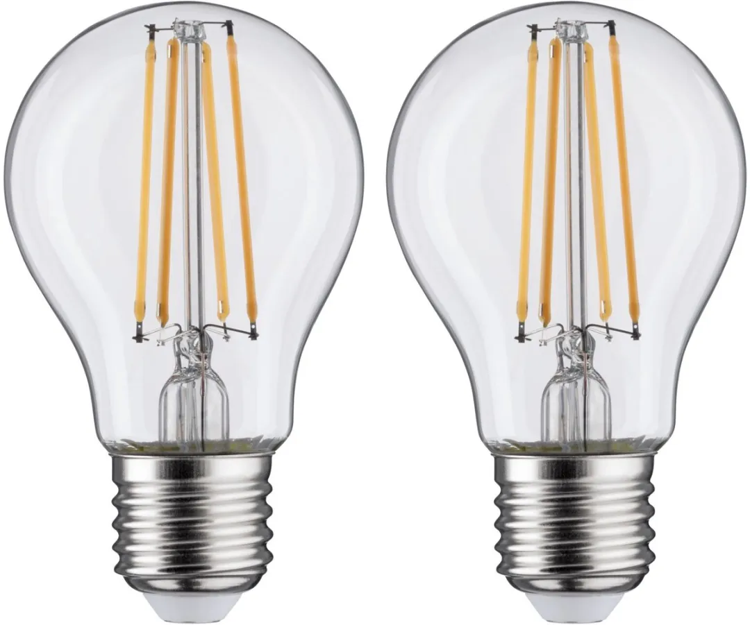 Paulmann Filament LED-gloeilamp E27 2x7W 2x806lm - Warm wit