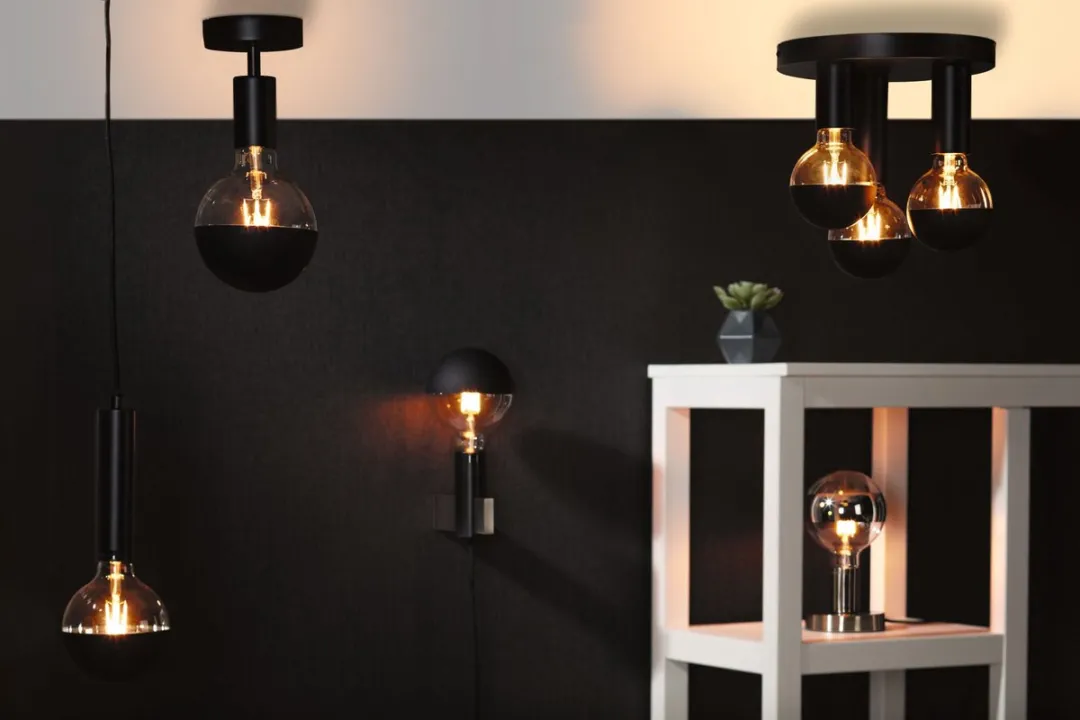 Paulmann Neordic Skogen Plafondlamp E27 - 3x20W - Ø24cm - Zwart