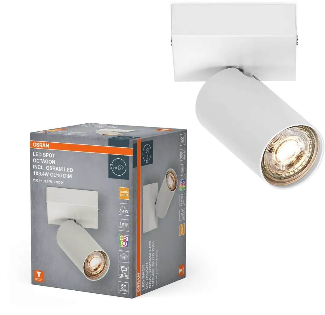 Osram LED Spot Octagon GU10 3,4W