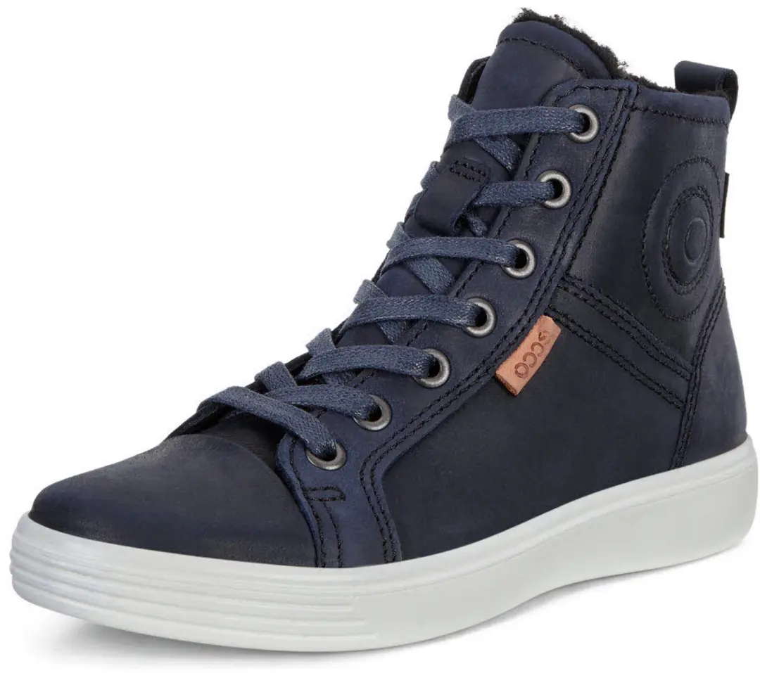 Ecco jongens laarzen blauw maat 34