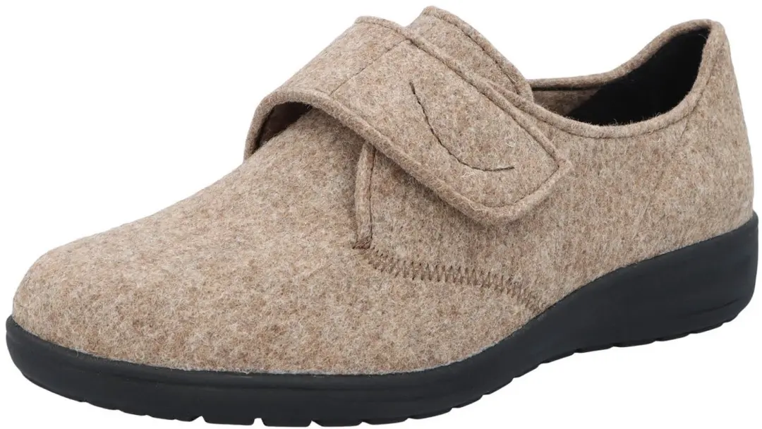 Solidus dames pantoffels beige maat 42.5