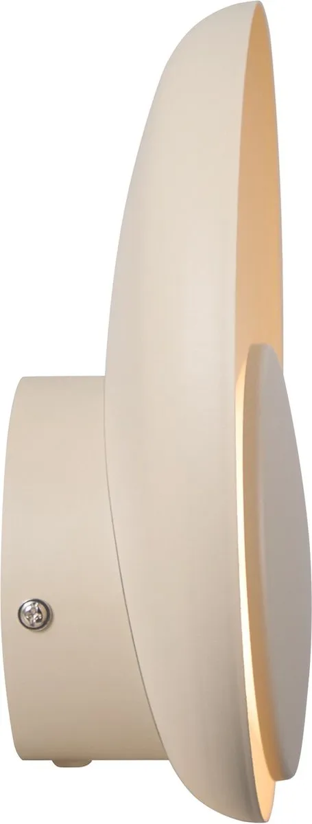 Nordlux Marsi Wandlamp LED - 7W - Ø21cm - Beige